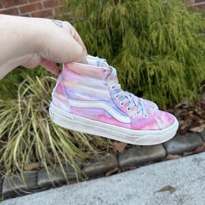 Vans Kids Sk8-Hi Zip sneakers festival dream golden hour shoes size 2 Kids